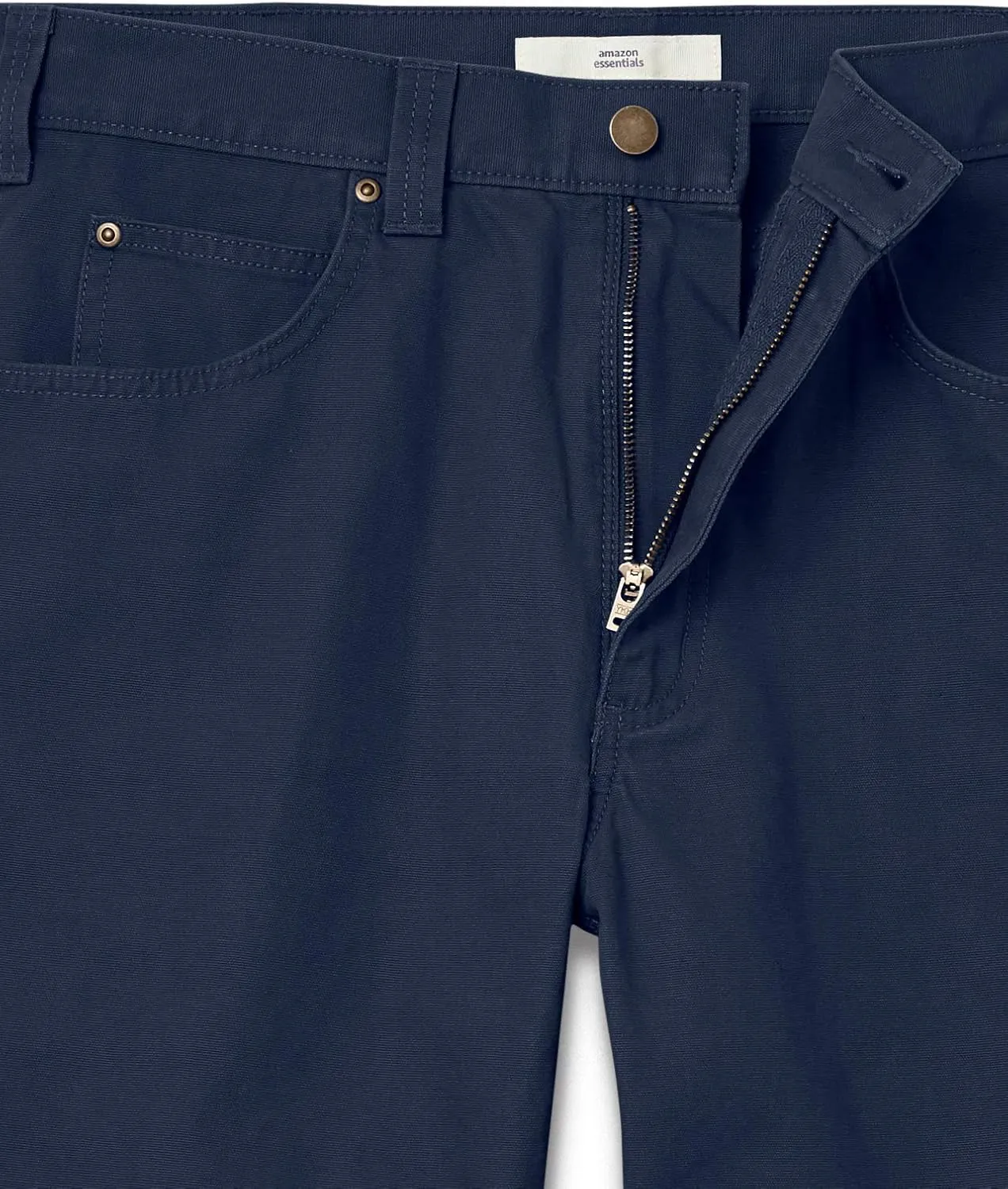 Amazon Essentials Men's Relaxed-Fit Carpenter Pants with Tool Pockets
