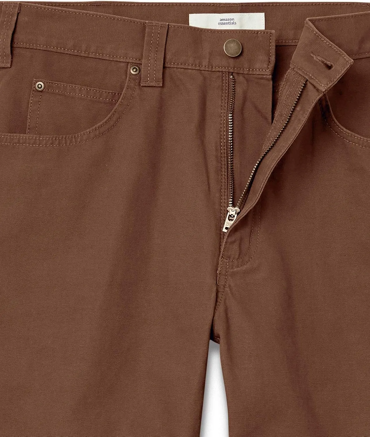 Amazon Essentials Men's Relaxed-Fit Carpenter Pants with Tool Pockets