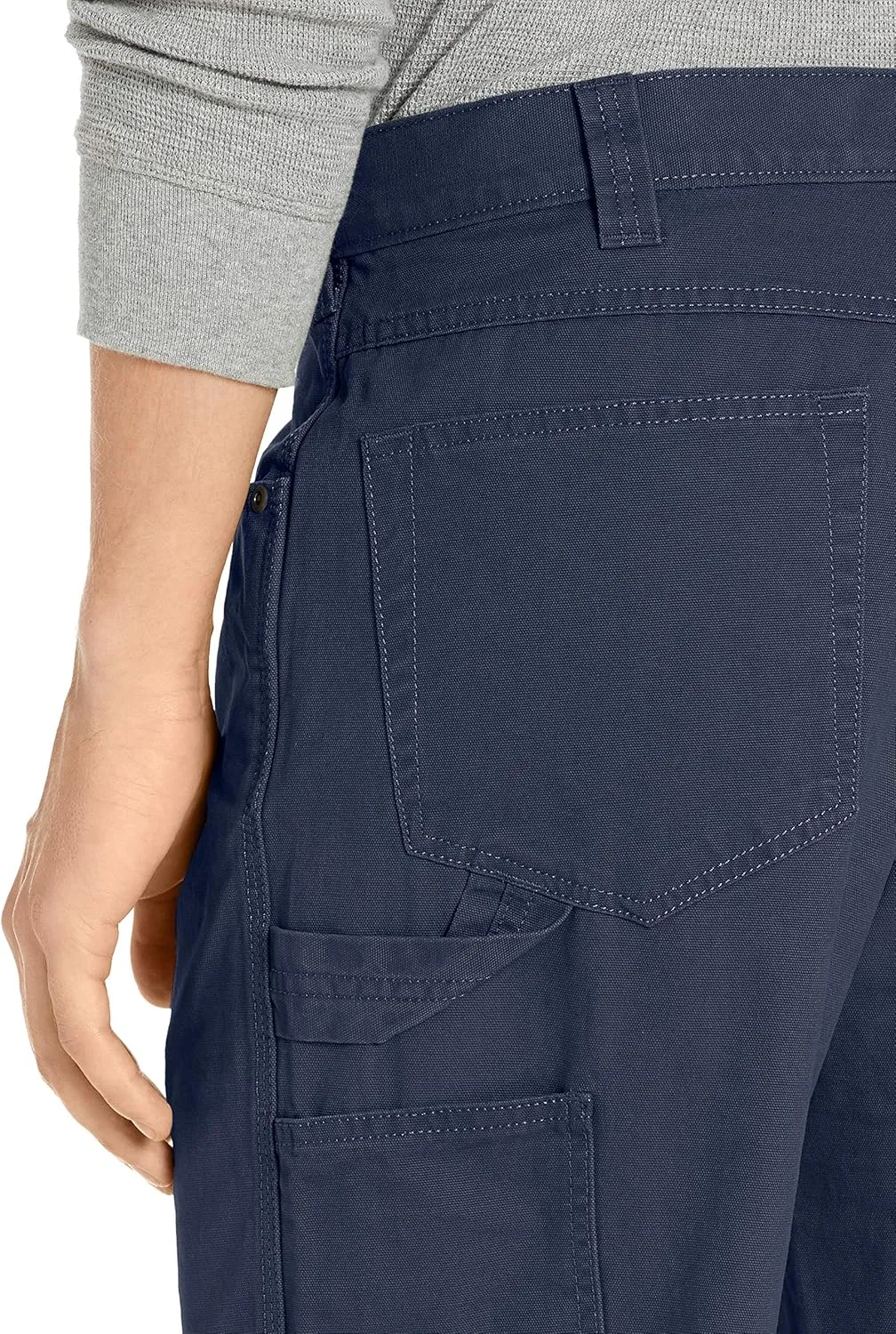 Amazon Essentials Men's Relaxed-Fit Carpenter Pants with Tool Pockets