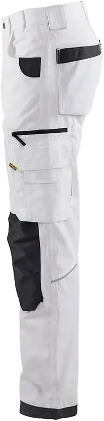 BLKLDER 1690 Men's Ripstop Work Pants, Durable Utility Cargo Pants with Reinforced Knees & Multi-Pocket Design