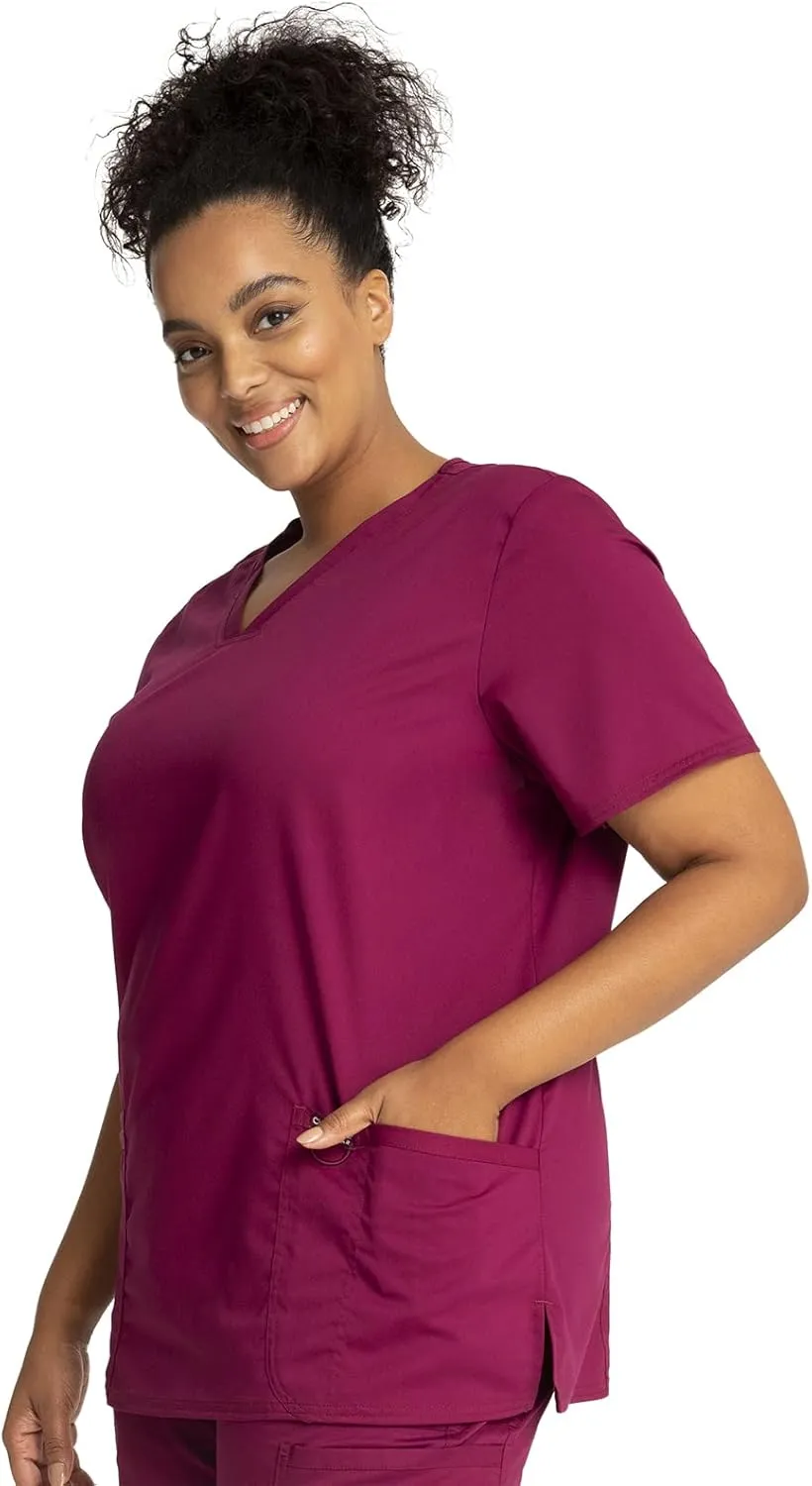 Cherokee Medical Women's Scrub Top V-Neck with 3 Pockets & Soft Fabric WW620