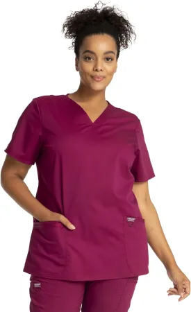 Cherokee Medical Women's Scrub Top V-Neck with 3 Pockets & Soft Fabric WW620