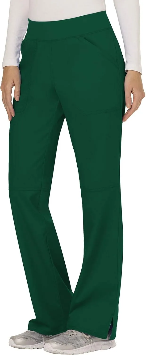 Cherokee Women Scrub Pant with Straight Leg Pull-on Pant Medical Bottom with 4 Pocket & 2-Way Stretch Fabric - WW110