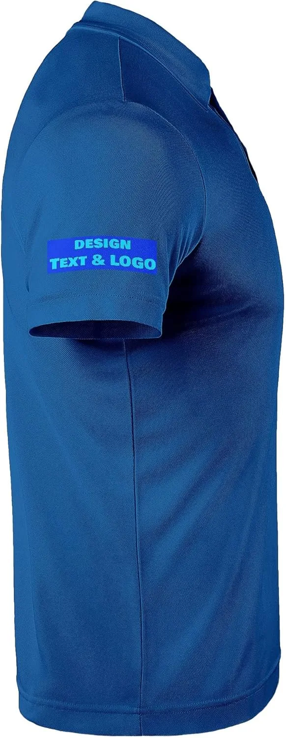 Custom Polo Shirts Design Your Own Logo Photo Name Customized for Men Company Polos Personalized Golf Tshirts S-4XL