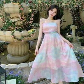 Rainbow Door to Dreamland   Dress Kawaii Academia Y2K Cottagecore Coquette Fairycore Dollette Princesscore