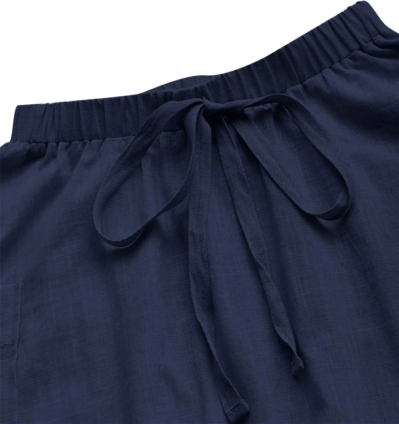 SweatyRocks Women's Casual High Waist Pleated A-Line Midi Skirt with Pocket