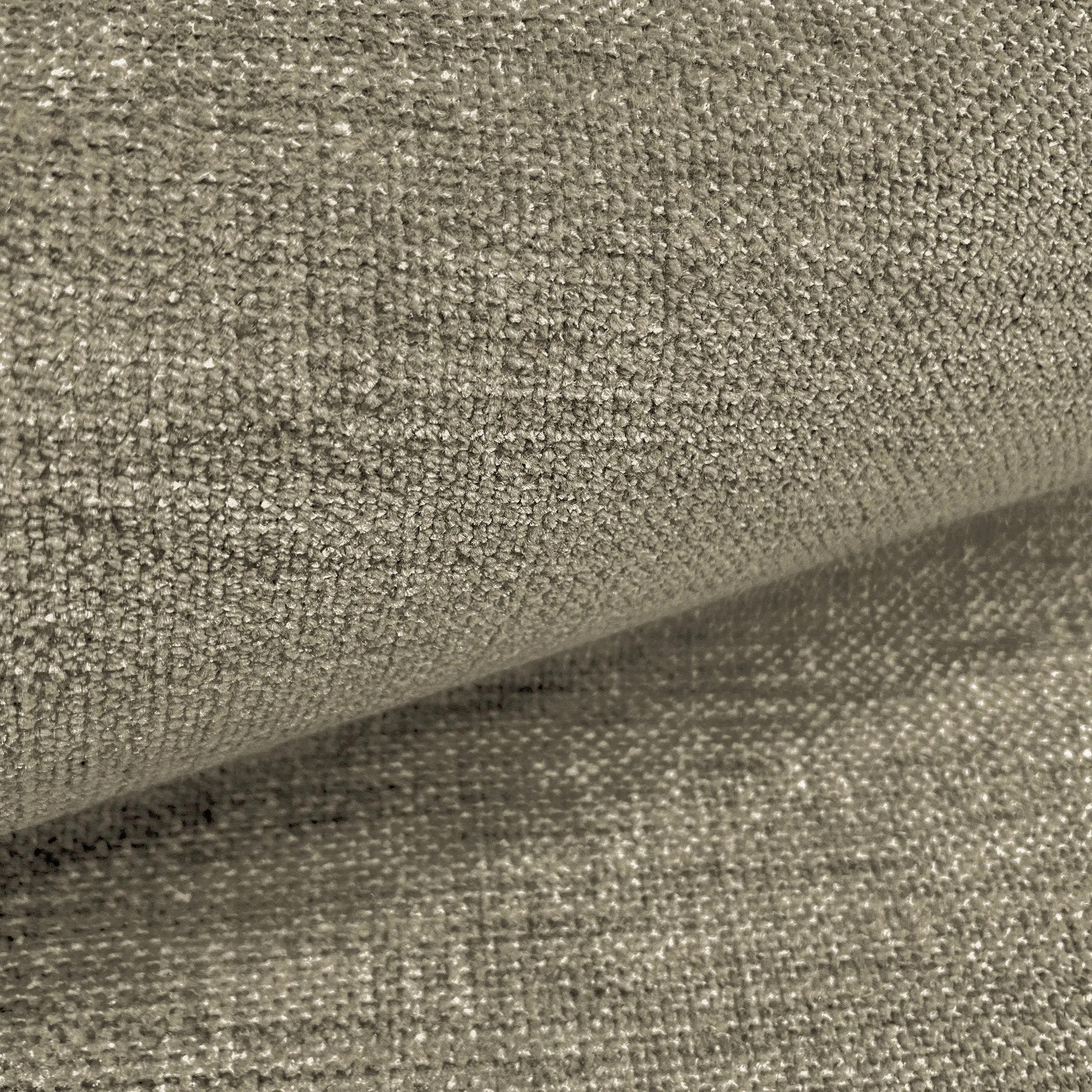 Warm Gray Solid Chenille Upholstery Fabric 54"