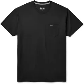 YETI Pocket C&S Short Sleeve T-Shirt, Black, XX-Large